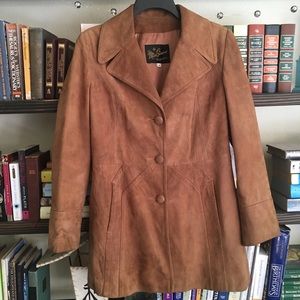 Vintage Miss Simone of California suede coat